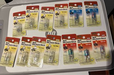 Zilla Mini Halogen Bulbs 50W - NEW (13 bulbs)