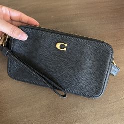 BLACK COACH WALLET