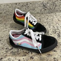 Vans Old Skool Rainbow Sneakers Women’s 5/Men’s 3.5