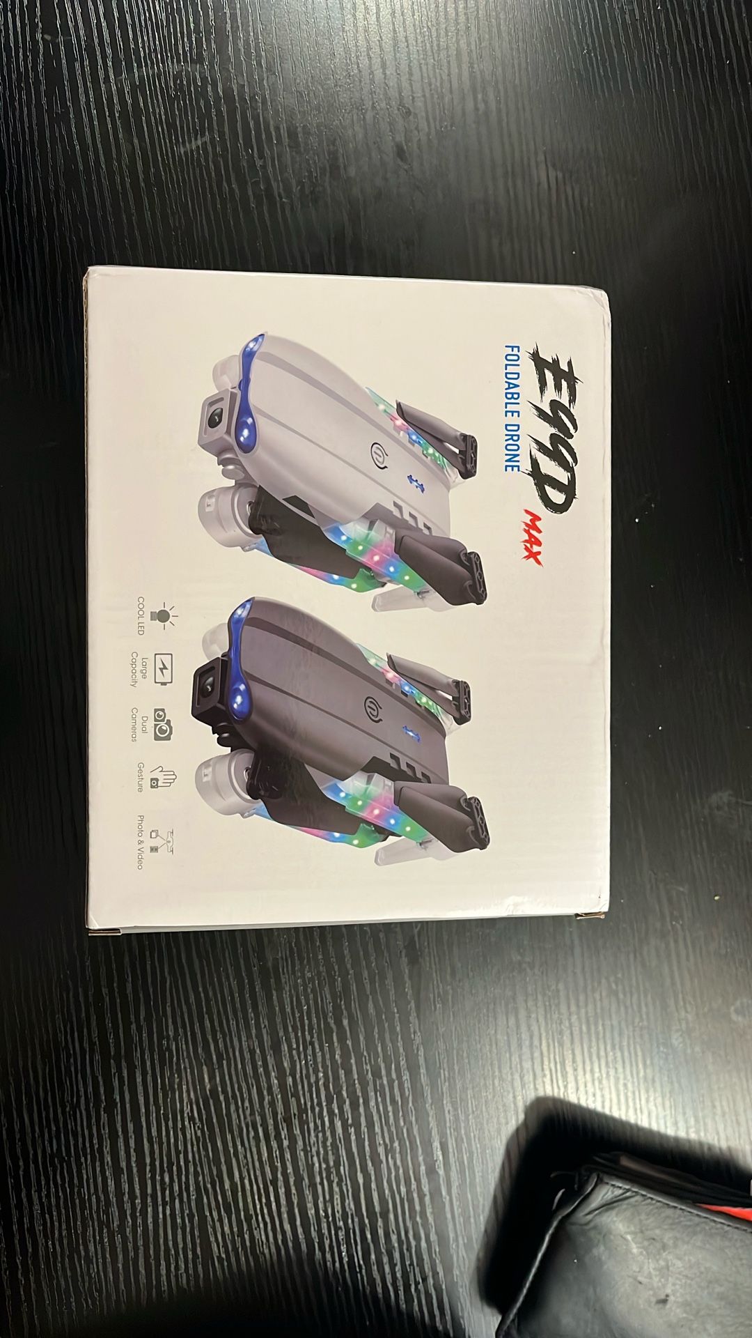 Foldable E9D Max Drone with Dual Camera