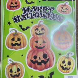Halloween Window Clings