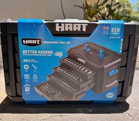 hard 215 piece mechanics tool set