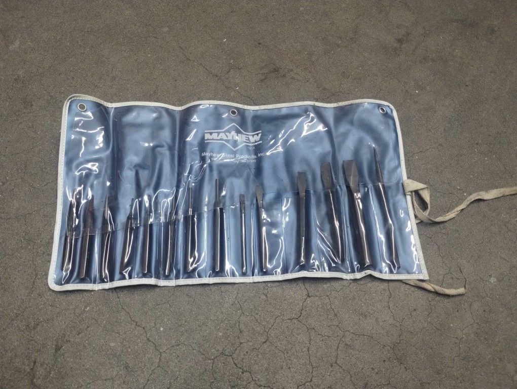 Mayhew Tools Punch And Chisel Kit 14 PCs