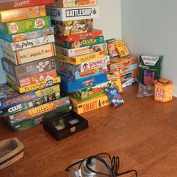 Boardgames! So many Boardgames 
