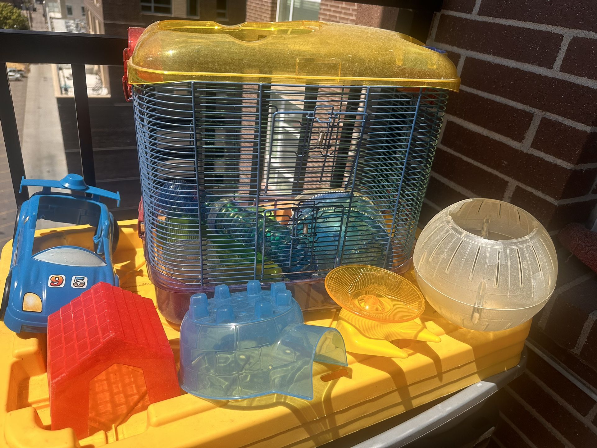 CritterTrail hamster cage + Accessories