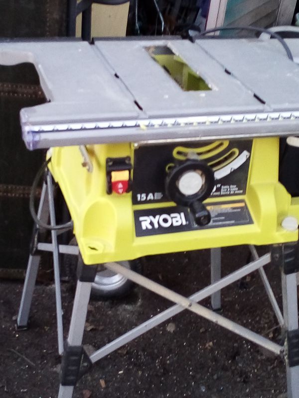Ryobi RTS21G 10" table saw for Sale in Everett, WA OfferUp