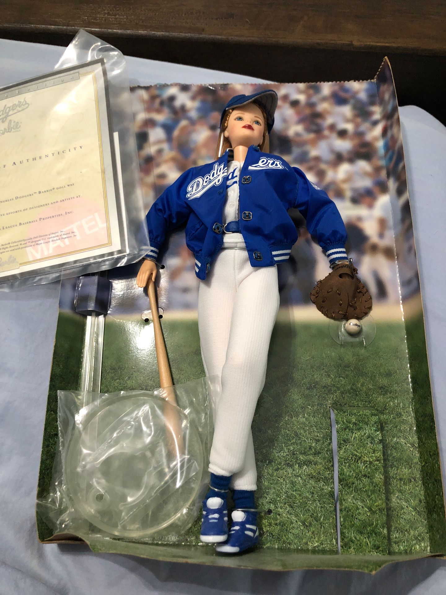Collectible Dodgers Barbie