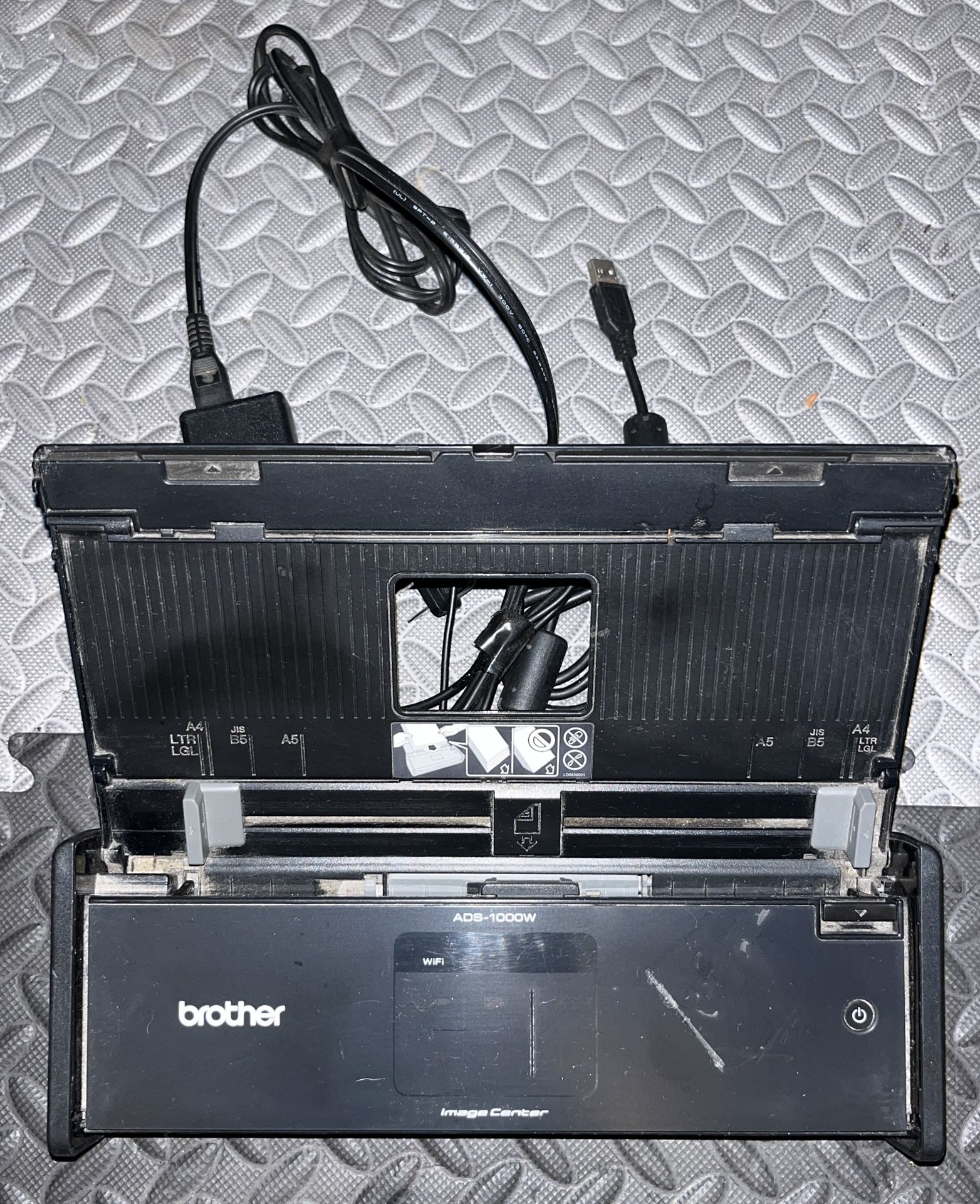 Brother ADS-1000W Wireless Color Duplex Desktop Scanner – Compact (OBO)