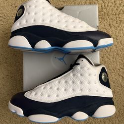 Size 8 (Pre owned, with original box) - Air jordan 13 retro obsidian