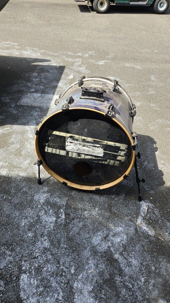 Pearl Export ELX Cobalt Fade Bass Drum Kick for Drum Set