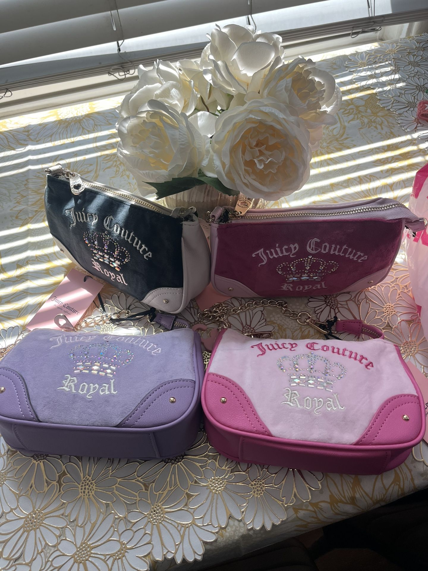 Juicy Couture Juicy Kingdom Mini Wristlet bundle