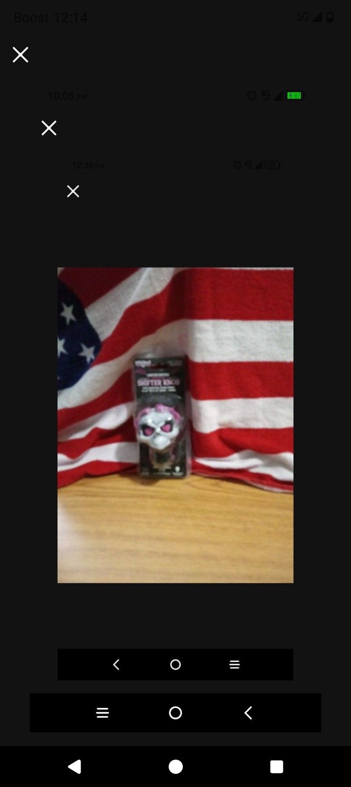 Lethal Angel Shifter Knob Girly Skull New