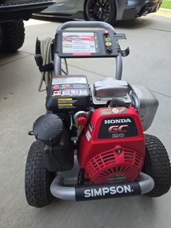 For sell used Simpson Pressure Washer With Honda GC 190 motor