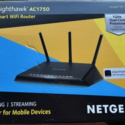 Nighthawk AC1750 Smart WiFi Router + Arris Cable Modem Bundle 