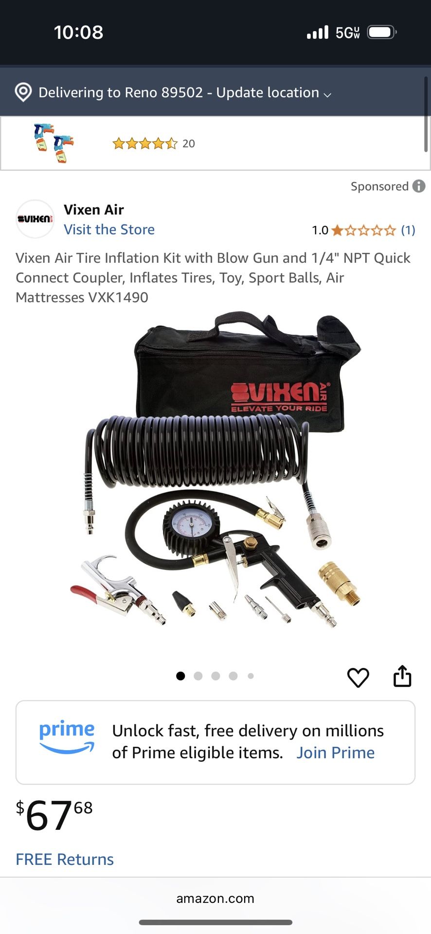 Vixen Train Horn Accessories 