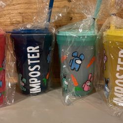 Among Us Easter Cups