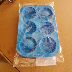  Silicone  jelly dome mouse blue  Silicone jello mold silicone ice cube tray multi purpose silicone edible tray