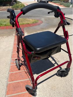 NOVA adult walker senior travel folding walk assist