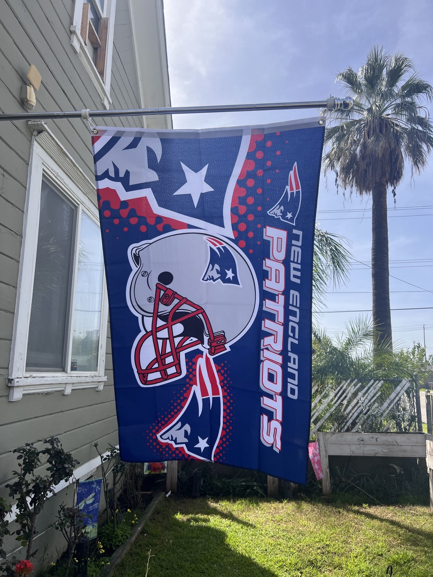 New England Patriots Flag Size 3ftx5ft