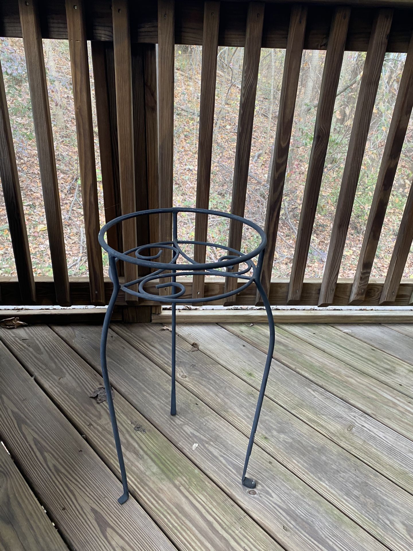 Iron Plant Stand