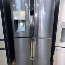 Samsung Flex Door Black Stainless Steel Refrigerator