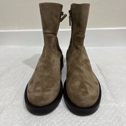 Stuart Weitzman Taupe Suede Mid-Calf Boots Size 6.5