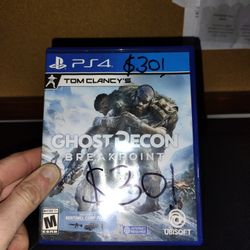  Ps4 Ghost Recon Breakpoint 