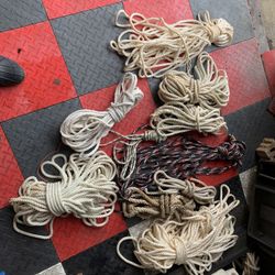 Twisted Nylon Dock Line Various Sizes Selling In A Bundle 