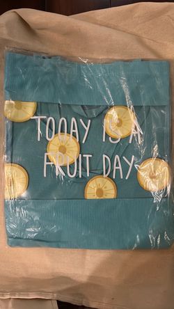 Today Is A Fruit Day Tote Bag