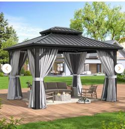 Steel Gazebo 10x12