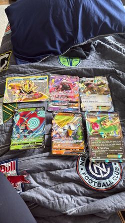 Lot of 7 Ultra Rare Pokemon Cards - Tapu Lele GX, Empoleon BREAK, Flygon EX & More
