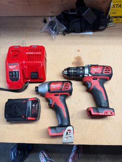 Milwaukee drill & impact
