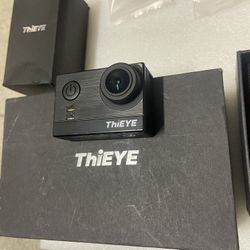 ThiEYE T5e 4K Action Camera with WiFi - Like New in Box, Full Accessories!