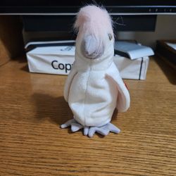 TY Beanie Babies "Kuku the Cockatoo" Large Size Mint 