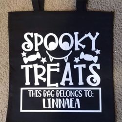 Trick Or Treat Bags/ Kids Bags / Halloween / Candy Bags / Halloween Bags 