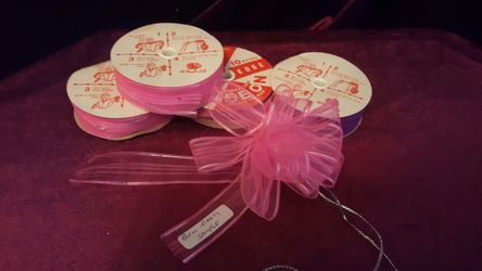 Bow Ribbon 4 spools