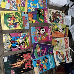Vintage 1970s comic book collection
