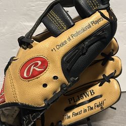 Rawlings PL15WB Baseball Glove 10 1/2” Genuine Leather Mitt Players Series