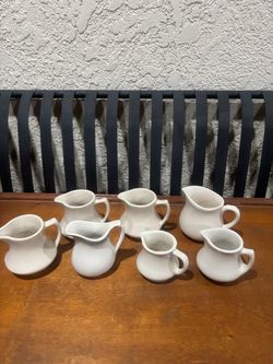 Vintage Ironstone Creamers