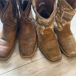 Boots Ariat Brand Size 9 /12 EE & 9 EE