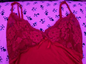 Cute Red Lacy Camisole