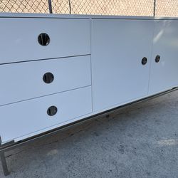 West Elm Malone Buffet Media Console Entertainment Center Tv Stand Cabinet Sideboard Credenza