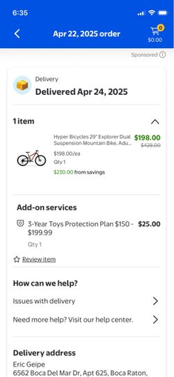 29” Hyper Bike. In Great Condition.