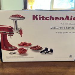 KitchenAid Stand Mixer Metal Food Grinder Attachment