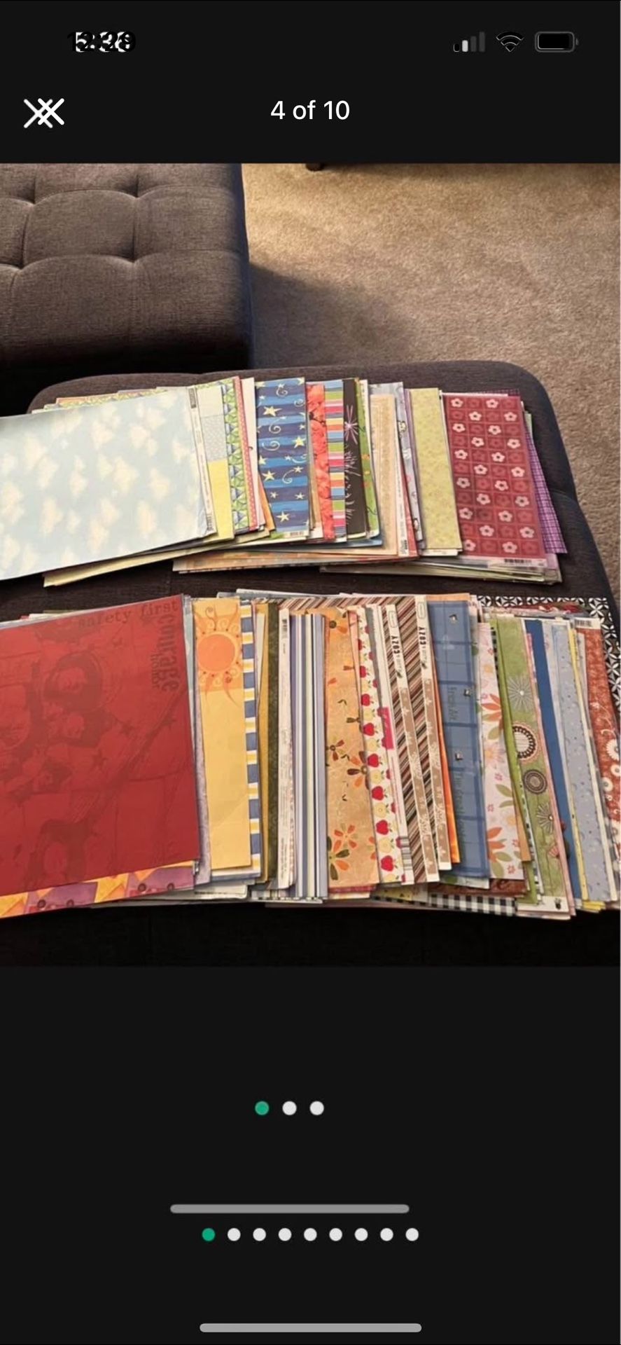 HUGE Scrapbooking Lot (Value Over $600)