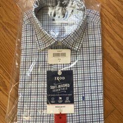 New IZOD men’s dress shirt size M