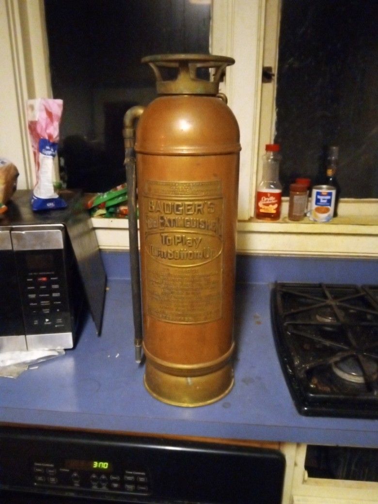Vintage Fire Extinguisher