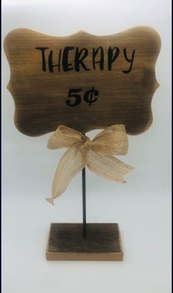 GREAT GIFT 🎁 THERAPY 5 Cents (OFFICE HUMOR ) OFFICE DECOR