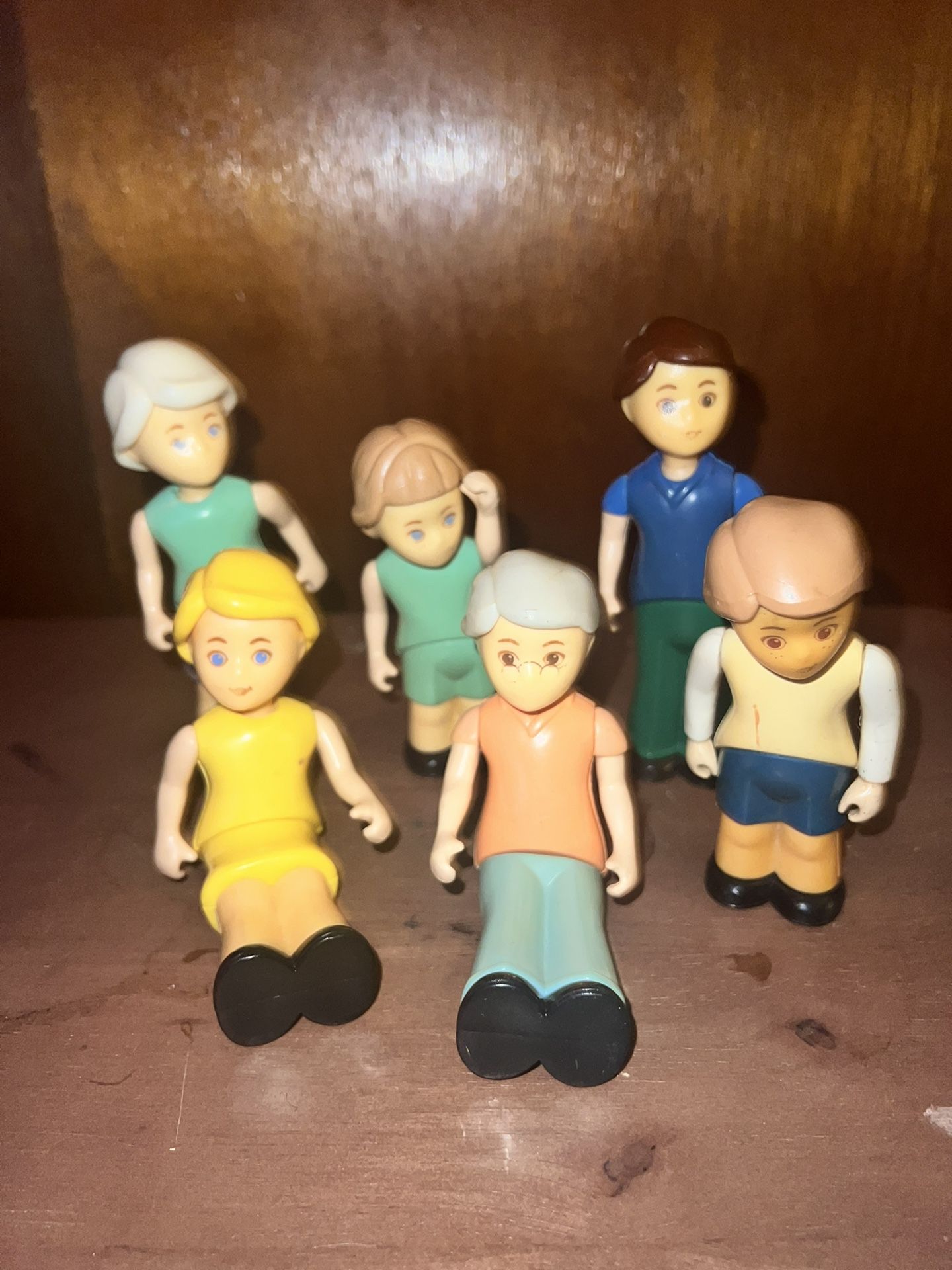 Little Tikes Dollhouse Doll Family Vintage Twist Body Preschool