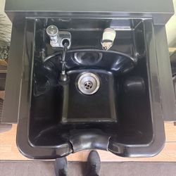 Shampoo Bowl And Cabinet 